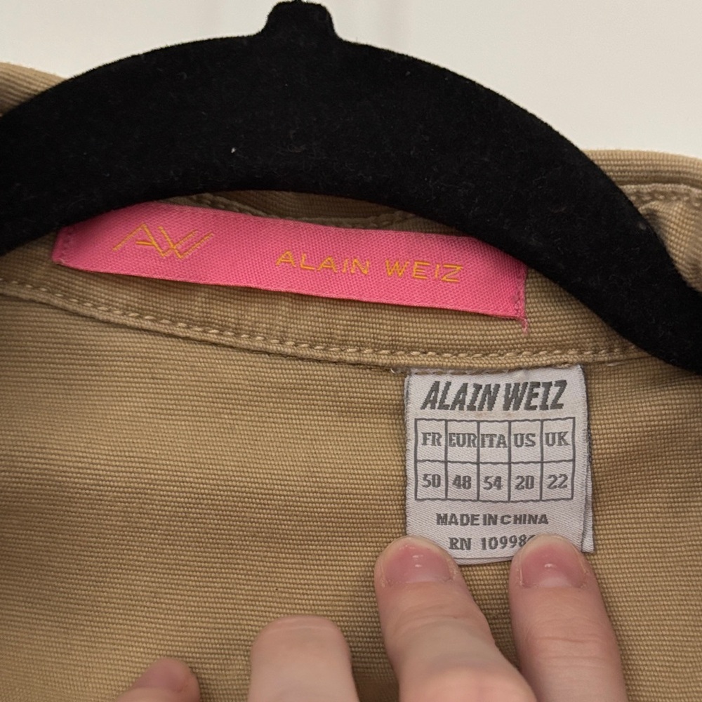 Women's Tan Jacket - Picture 2 of 2